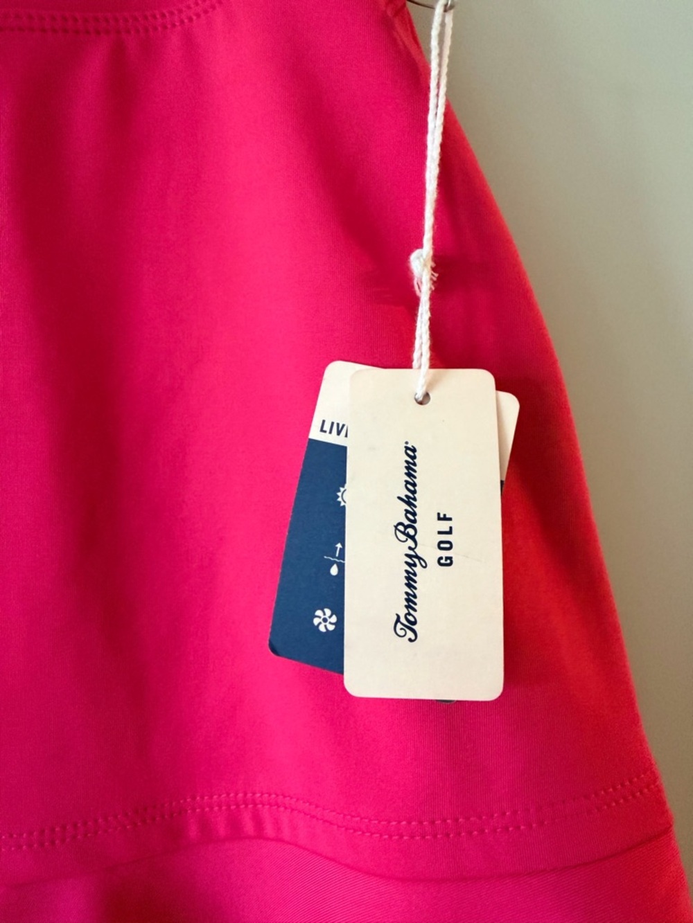 Tommy Bahama Golf Hot Pink Ruffle Skort Size Medium - Picture 2 of 6
